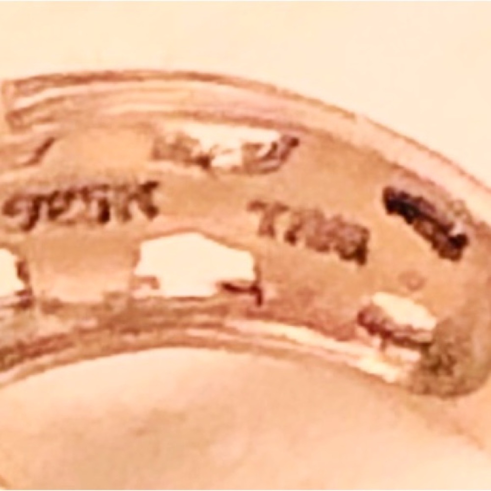 Green And Silver Malachite Statement Ring - image 5